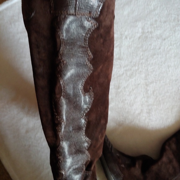 Franco Sarto to Leather Boots 8.5M - Picture 4 of 8